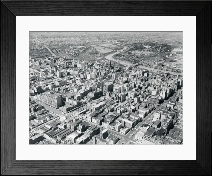 Framed Print : View of the City of Melbourne Framed Print : View of the City of Melbourne