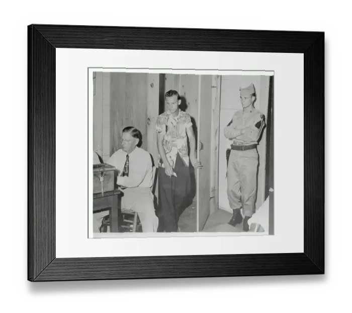 Framed Print : Voter Leaving the Voting Booth Framed Print : Voter Leaving the Voting Booth