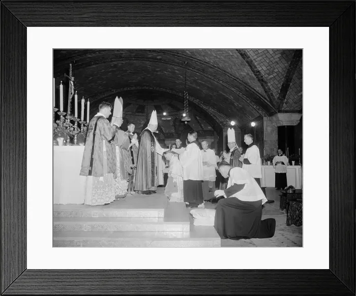 Framed Print : Patrick O'Bolyd Performing Ceremonies of Consecration Framed Print : Patrick O'Bolyd Performing Ceremonies of Consecration