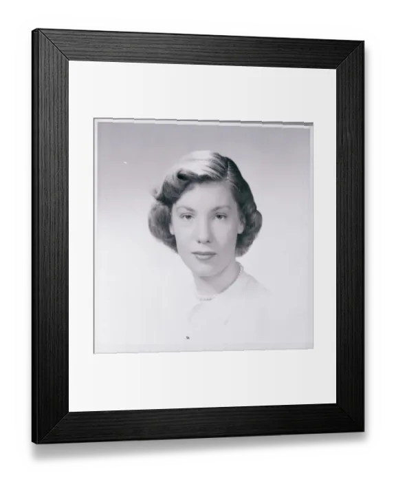 Framed Print : Portrait of Ann Clark Rockefeller Framed Print : Portrait of Ann Clark Rockefeller