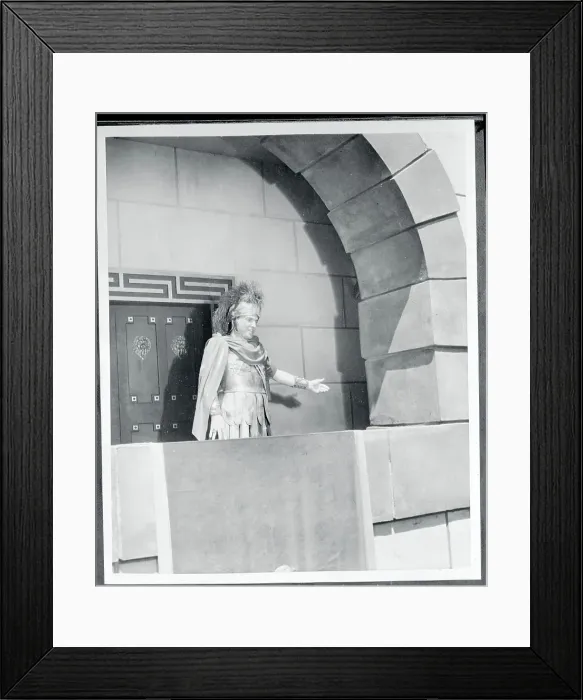 Framed Print : Dr. Bob Jones Portraying Pilate in University Film Framed Print : Dr. Bob Jones Portraying Pilate in University Film