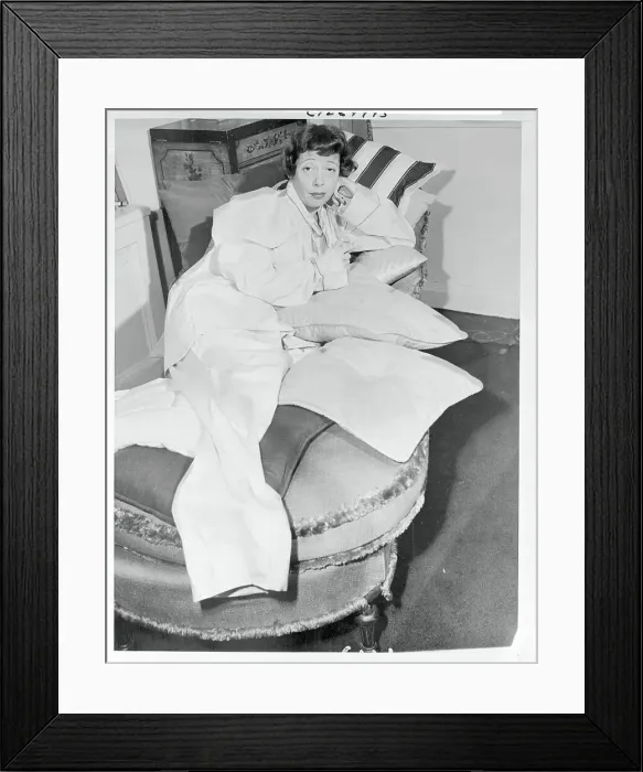 Framed Print : Portrait of Imogene Coca Framed Print : Portrait of Imogene Coca