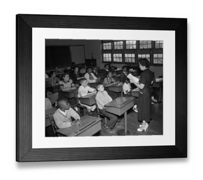 Framed Print : An Integrated Classroom Framed Print : An Integrated Classroom