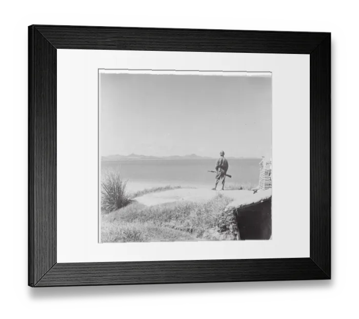 Framed Print : Nationalist Chinese Soldier Guards Quemoy Framed Print : Nationalist Chinese Soldier Guards Quemoy