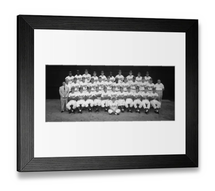 Framed Print : Brooklyn Team Photo Framed Print : Brooklyn Team Photo