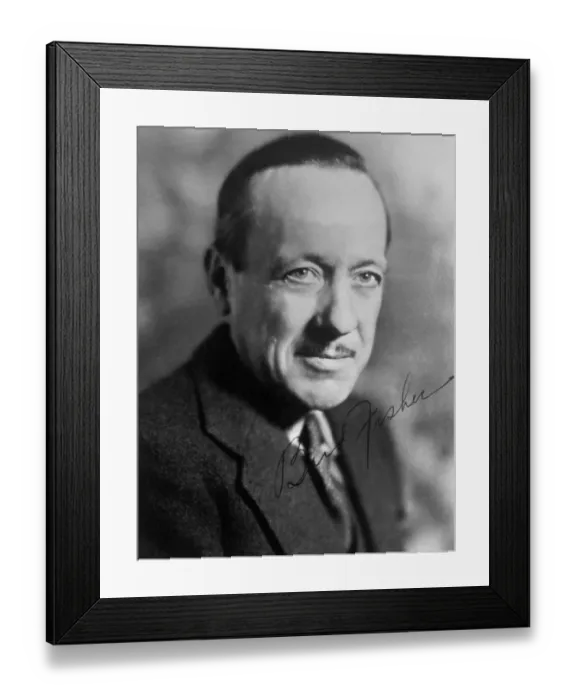 Framed Print : Portrait of Harry Fisher Framed Print : Portrait of Harry Fisher