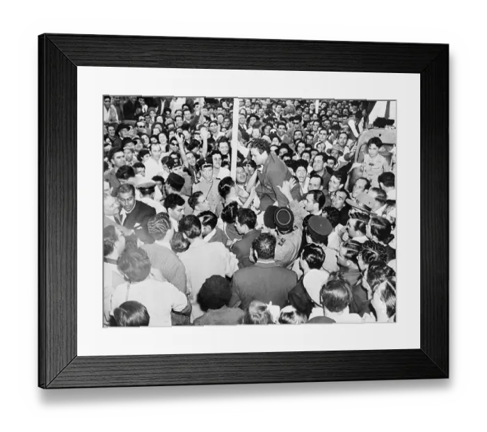 Framed Print : Joaquim Pereira Being Carried on Admirers Shoulders Framed Print : Joaquim Pereira Being Carried on Admirers Shoulders