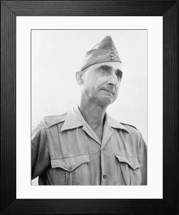 Framed Print : Portrait of Christian de Castries