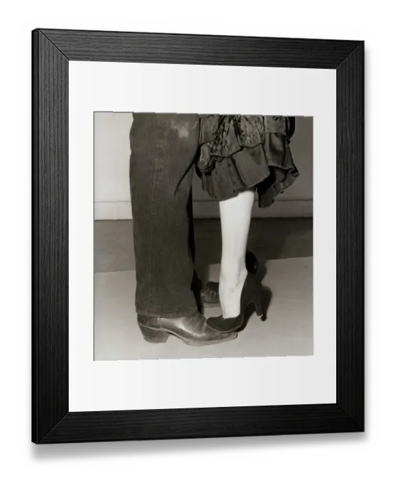 Framed Print : Martha Steps on Phil's Toes Framed Print : Martha Steps on Phil's Toes