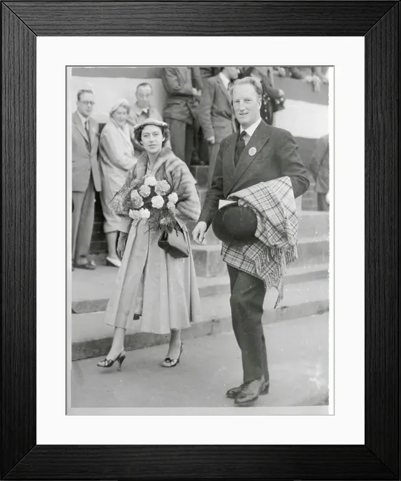 Framed Print : Princess Margaret with the Earl of Dalkeith Framed Print : Princess Margaret with the Earl of Dalkeith