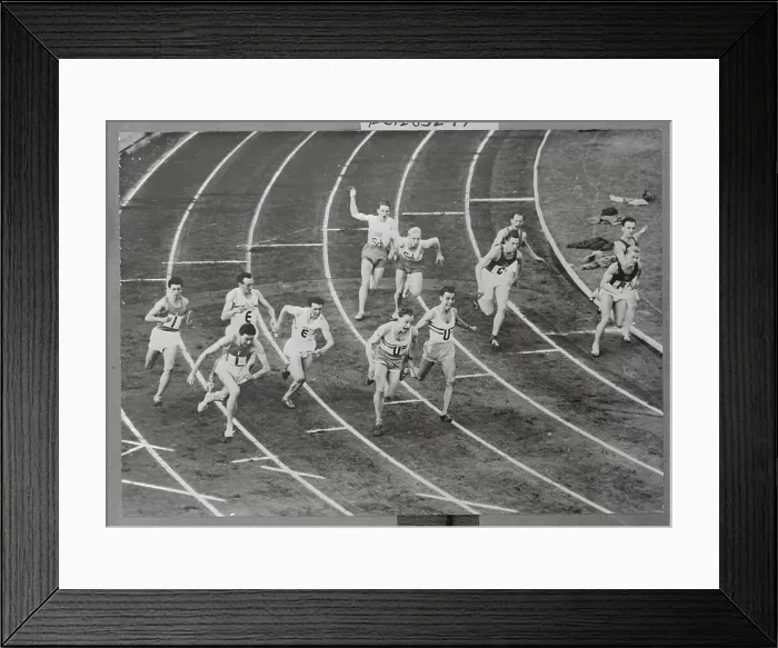 Framed Print : European Relay Race Framed Print : European Relay Race
