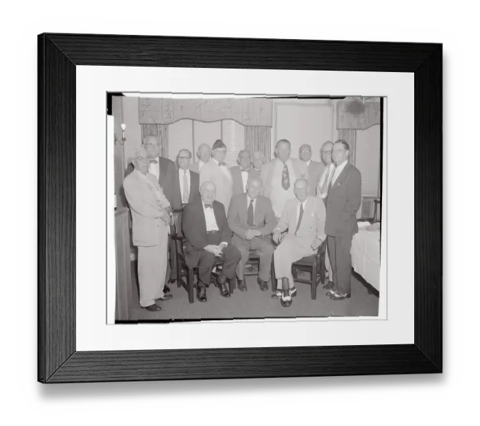 Framed Print : Original Members of the Stars and Stripes Publication Framed Print : Original Members of the Stars and Stripes Publication