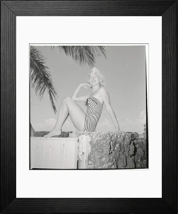 Framed Print : Woman in Swimsuit Framed Print : Woman in Swimsuit