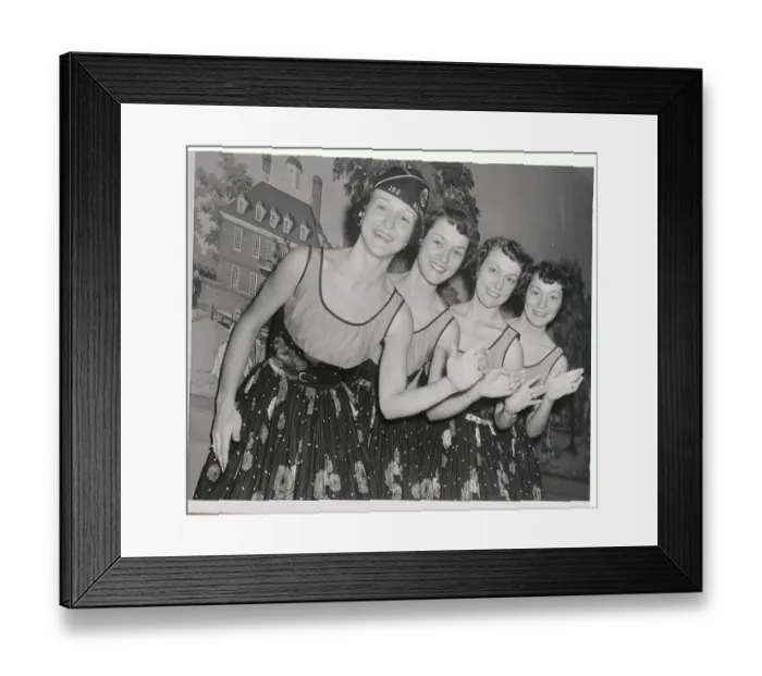 Framed Print : Portraits of the Ewing Sisters Framed Print : Portraits of the Ewing Sisters