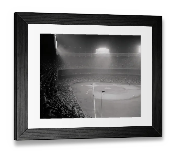 Framed Print : Aerial View of Yankee Stadium Framed Print : Aerial View of Yankee Stadium
