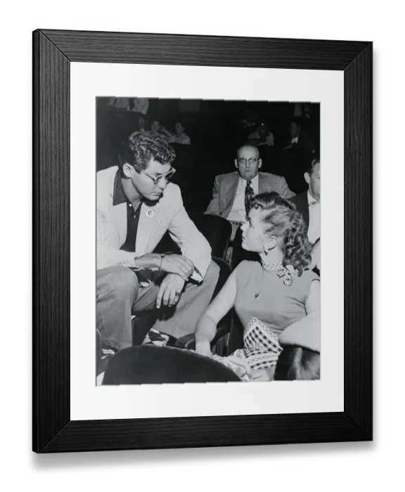 Framed Print : Portrait of Eddie Fisher and Debbie Reynolds Framed Print : Portrait of Eddie Fisher and Debbie Reynolds