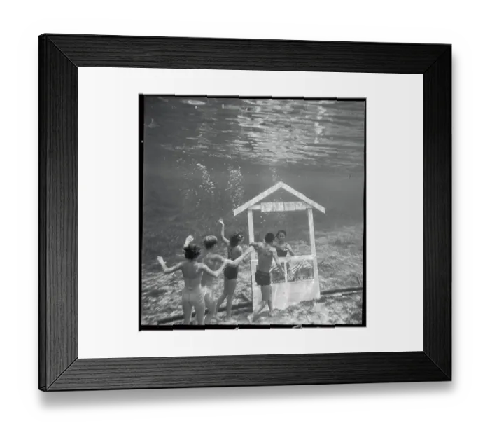 Framed Print : Children Frolicking Near Waters Edge Framed Print : Children Frolicking Near Waters Edge