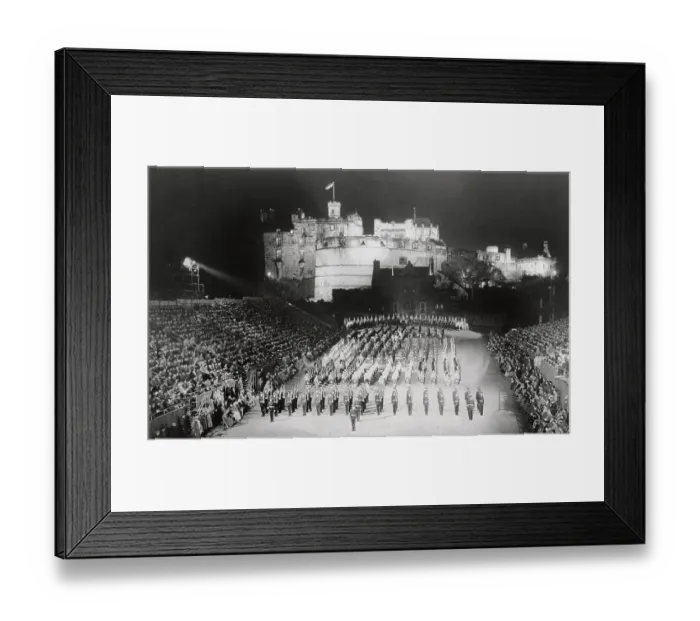 Framed Print : Aerial View of Parade of Soldiers Framed Print : Aerial View of Parade of Soldiers