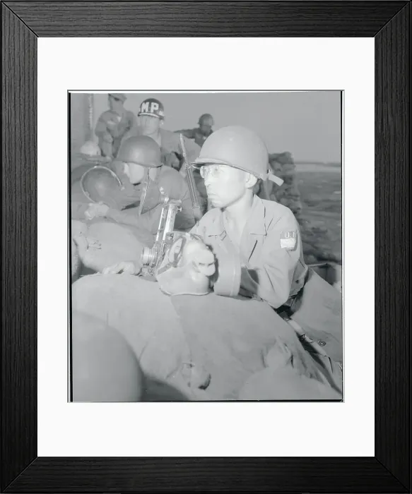 Framed Print : Hank Egoshi Covering Demonstrations Framed Print : Hank Egoshi Covering Demonstrations