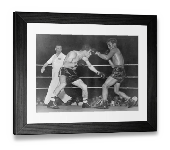 Framed Print : Robert Cohen New Boxing Champion Framed Print : Robert Cohen New Boxing Champion