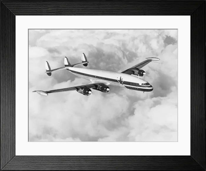 Framed Print : Lockheed Test Plane with Wing Tip Fuel Tanks