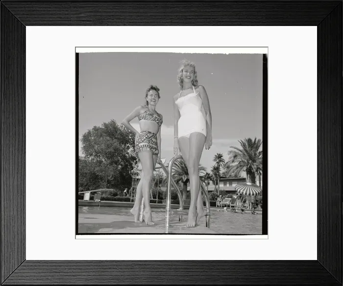 Framed Print : Portrait of Tall Women