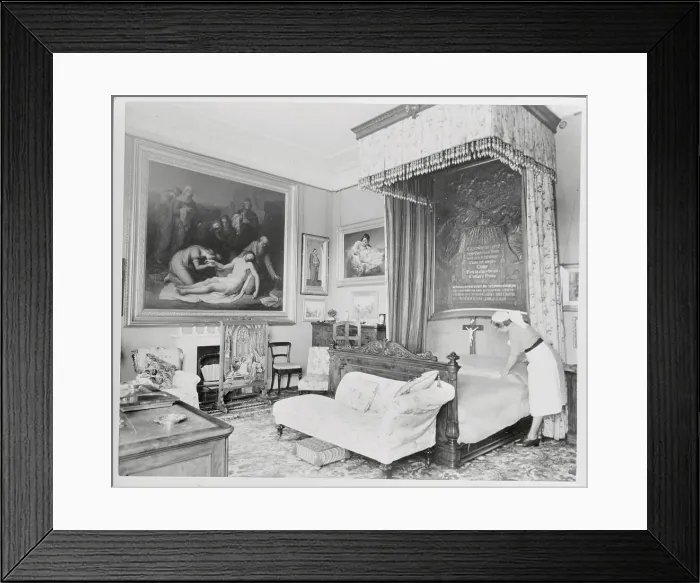Framed Print : Victoria's Bedroom Framed Print : Victoria's Bedroom