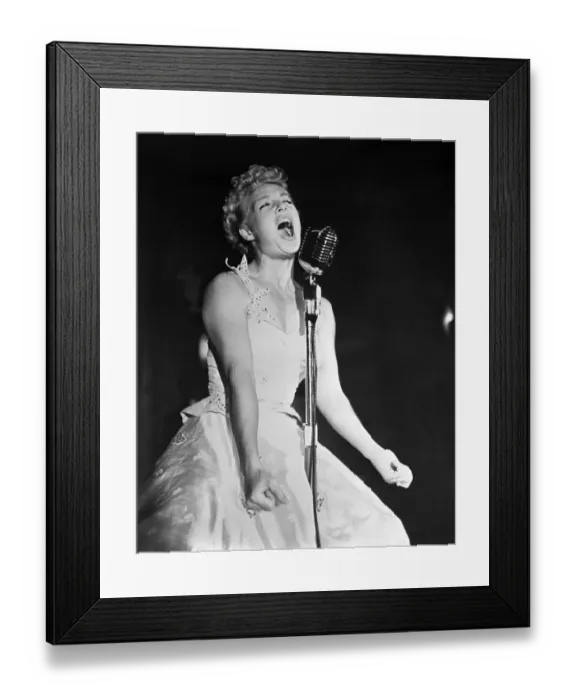Framed Print : Betty Hutton Singing Framed Print : Betty Hutton Singing