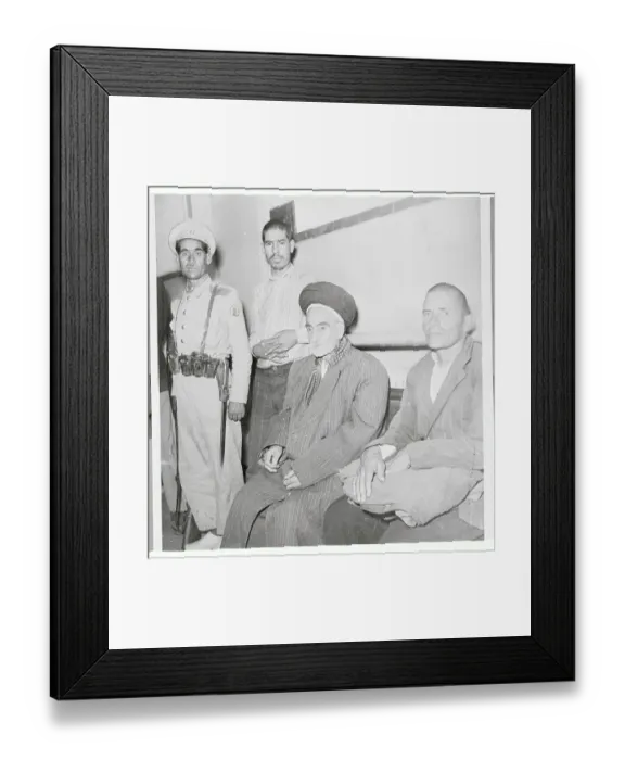 Framed Print : Sayyed Ghazahfar Sitting in a Courtroom