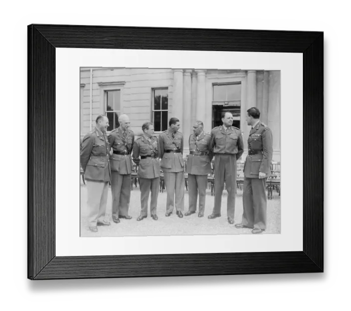 Framed Print : Military Official Attending a Conference Framed Print : Military Official Attending a Conference