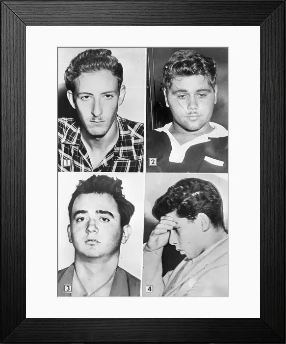 Framed Print : Brooklyn Thrill Kill Gang Framed Print : Brooklyn Thrill Kill Gang
