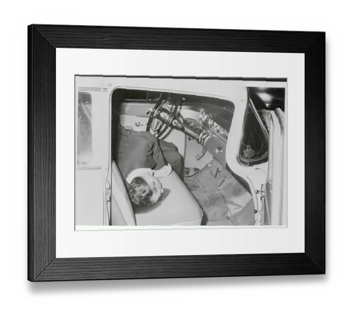 Framed Print : View of Body of Charles Gioe Framed Print : View of Body of Charles Gioe