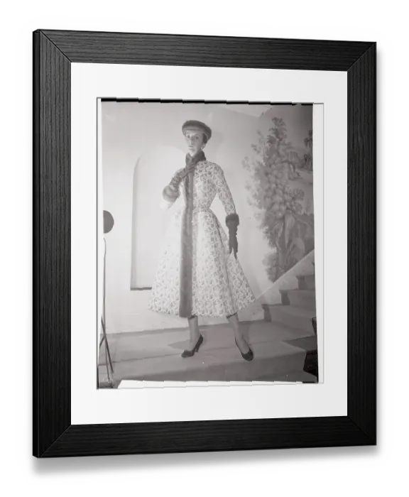 Framed Print : Model Wearing Exquisite Gown Framed Print : Model Wearing Exquisite Gown