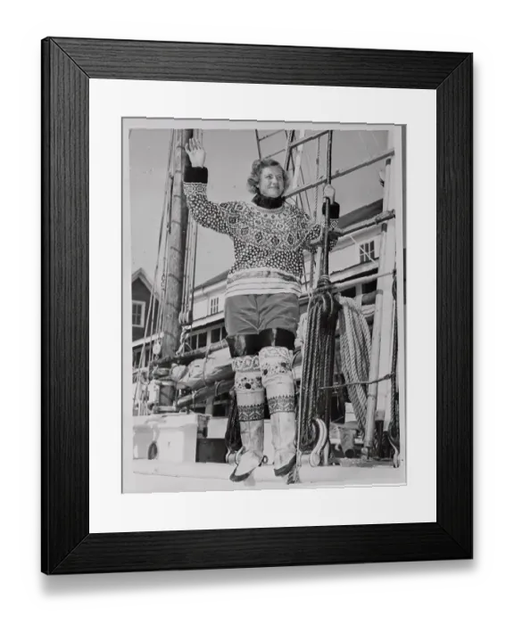 Framed Print : Portrait of Mrs. Donald Baxter MacMillan Framed Print : Portrait of Mrs. Donald Baxter MacMillan