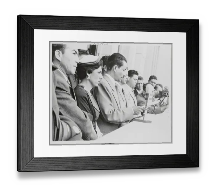 Framed Print : Carlos Castillo Armas with Others Framed Print : Carlos Castillo Armas with Others