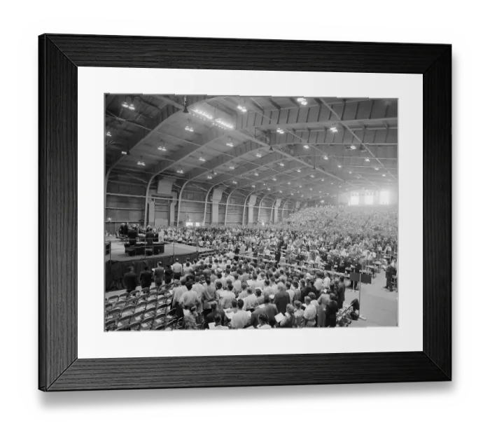 Framed Print : Delegates Attending the World Council of Churches Framed Print : Delegates Attending the World Council of Churches