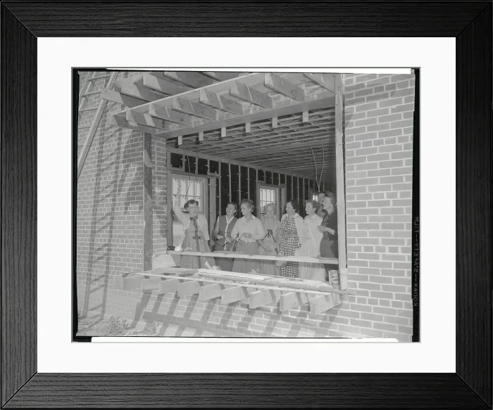 Framed Print : Mamie Eisenhower with Others Framed Print : Mamie Eisenhower with Others