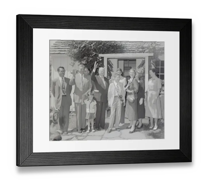 Framed Print : The Hoover Family Framed Print : The Hoover Family
