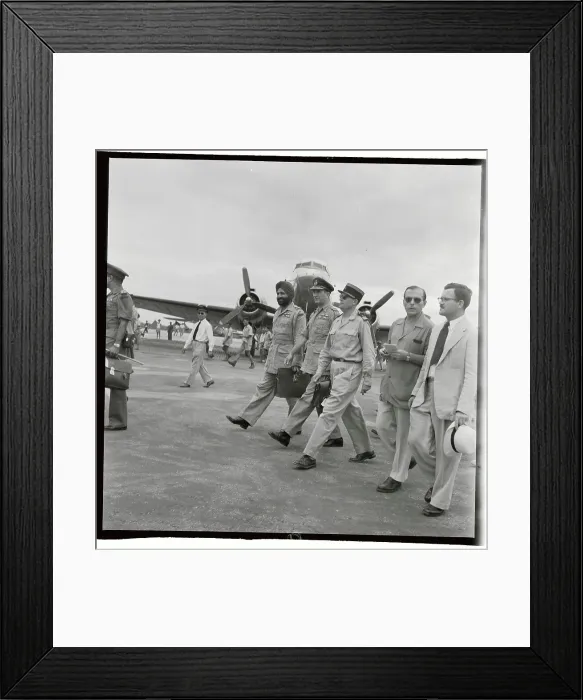 Framed Print : Members of the International Truce Commission Framed Print : Members of the International Truce Commission