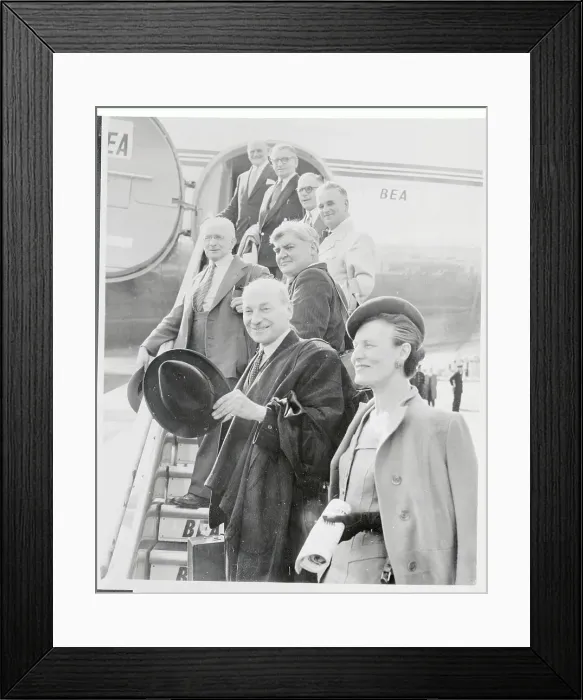 Framed Print : Clement Attlee With Colleagues Framed Print : Clement Attlee With Colleagues