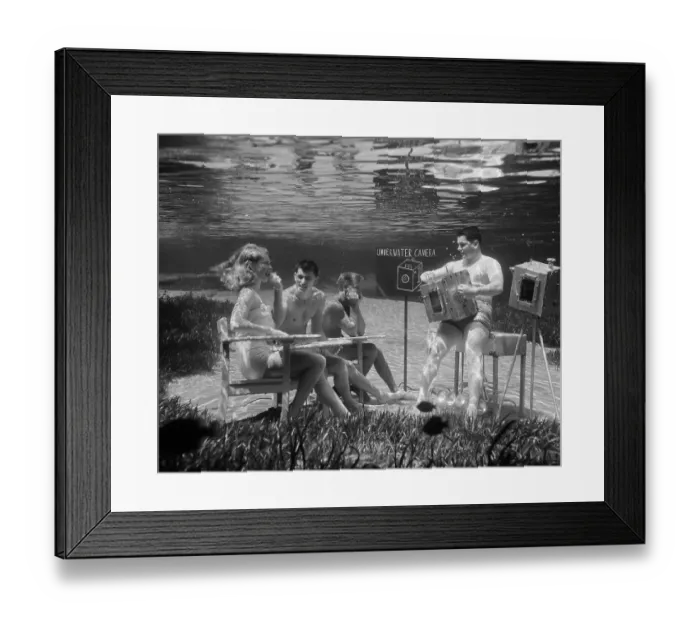 Framed Print : Students at Beach Learning Submarine Photography Framed Print : Students at Beach Learning Submarine Photography