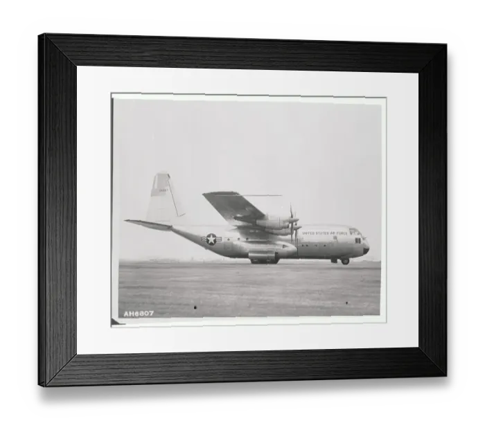 Framed Print : The C-130 Plane in Flight Framed Print : The C-130 Plane in Flight