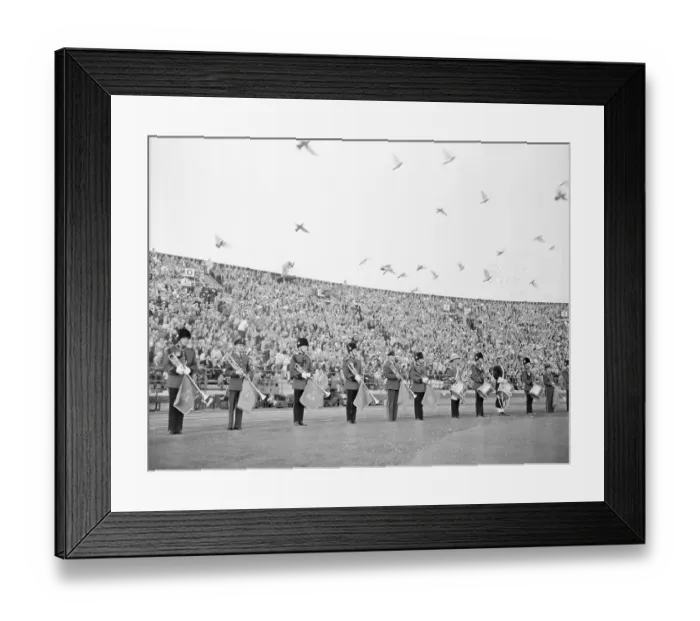 Framed Print : Opening Ceremonies of British Empire Games Framed Print : Opening Ceremonies of British Empire Games