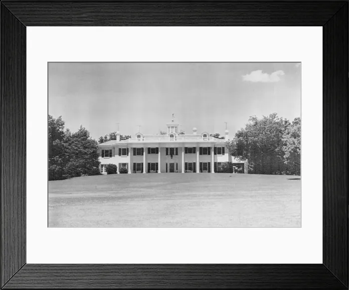 Framed Print : Home of Haroldson Lafayette Hunt Framed Print : Home of Haroldson Lafayette Hunt