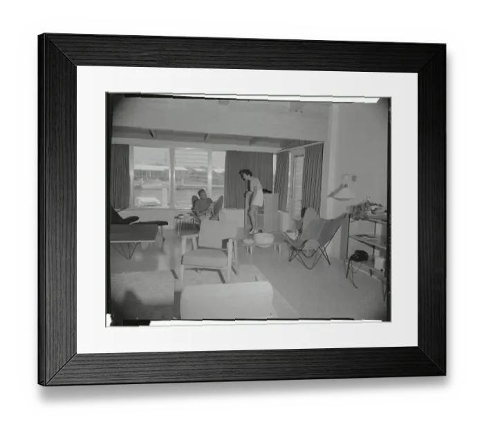 Framed Print : Lillian Roth and Husband in their Florida Home Framed Print : Lillian Roth and Husband in their Florida Home