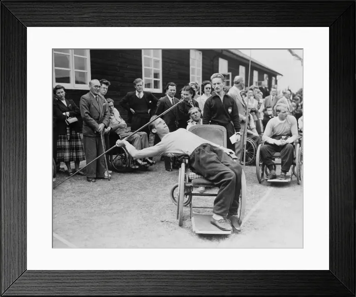 Framed Print : Wheelchair Javelin Thrower Framed Print : Wheelchair Javelin Thrower