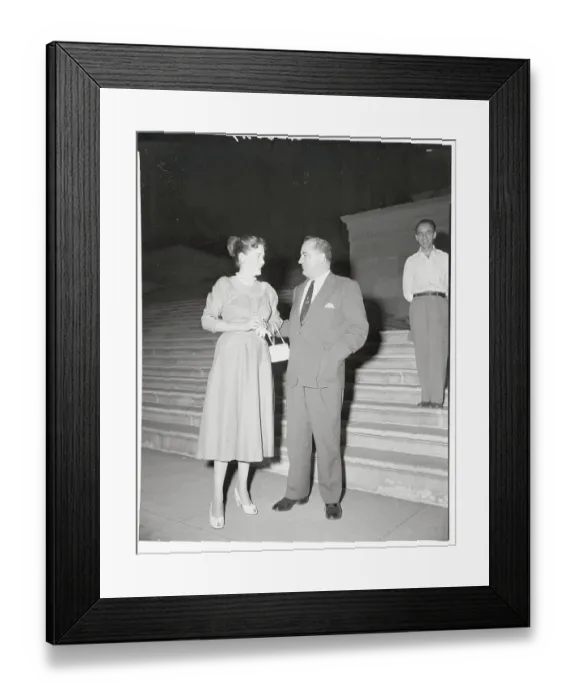 Framed Print : Senator Joseph McCarthy and His Wife Framed Print : Senator Joseph McCarthy and His Wife