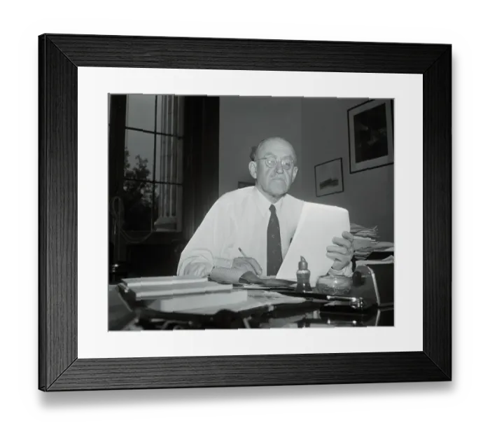 Framed Print : Portrait of Ralph Flanders