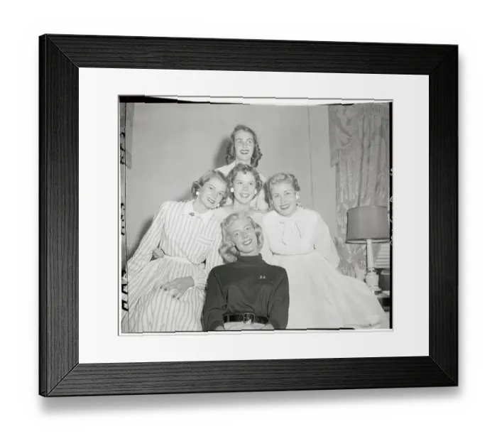 Framed Print : Winners of America Prettiest Contest Framed Print : Winners of America Prettiest Contest