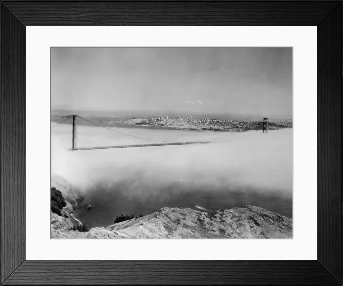 Framed Print : View of the Bay Area Framed Print : View of the Bay Area